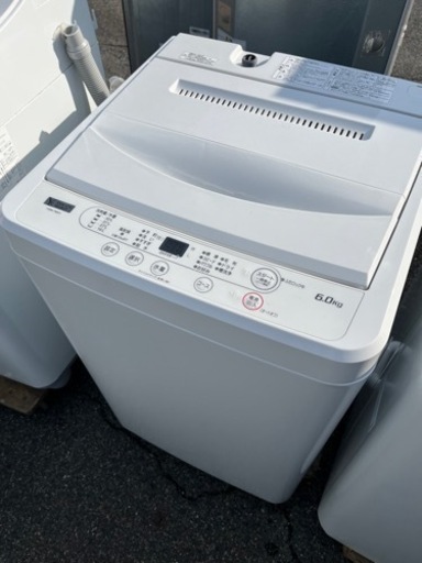 ☆★高年式♪ ヤマダ 全自動洗濯機 6.0kg シンプル設計で使いやすい★☆