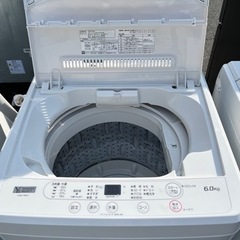 ☆★高年式♪ ヤマダ 全自動洗濯機 6.0kg シンプル設計で使いやすい★☆