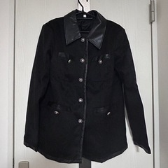 【Lサイズ】ゆったりジャケット黒