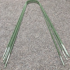 家庭菜園用　アーチ型　イボ竹　4本セット