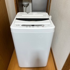 【美品】2018年式 6kg YAMADAセレクト 洗濯機 YW...