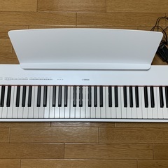 【ネット決済】YAMAHA電子ピアノP-225WH Pシリーズ 88鍵