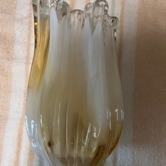 クリスタル　花瓶