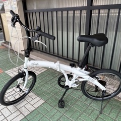 🔹折りたたみ自転車🔹 軽量アルミフレーム  前後タイヤ新品です✨
