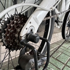 🔹折りたたみ自転車🔹 軽量アルミフレーム  前後タイヤ新品です✨