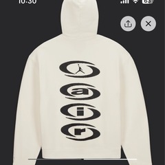 ジョーダン×トラヴィススコットフルオーバーパーカーXL