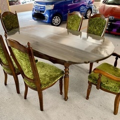 アンティーク　レトロ　ダイニングテーブルセット-新品TIFFANY&Co. 18金ネックレス