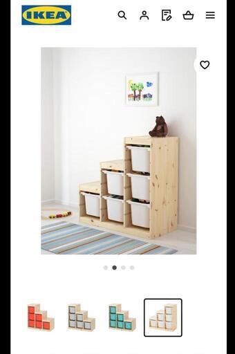 子供用品 ベビー用品 　IKEA収納棚