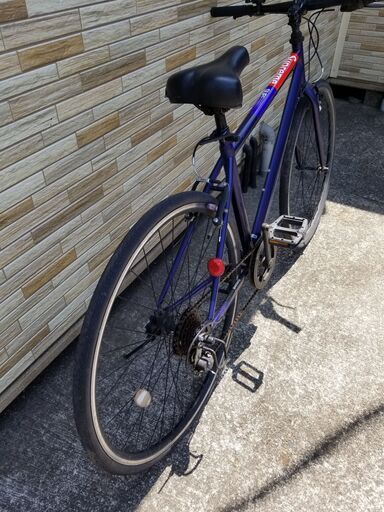 中古自転車 6段変速 480MM クロスバイク軽整備済み 防犯登録対応 町田市