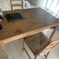 【取引中】IKEA ダイニングテーブル　ヨックモック