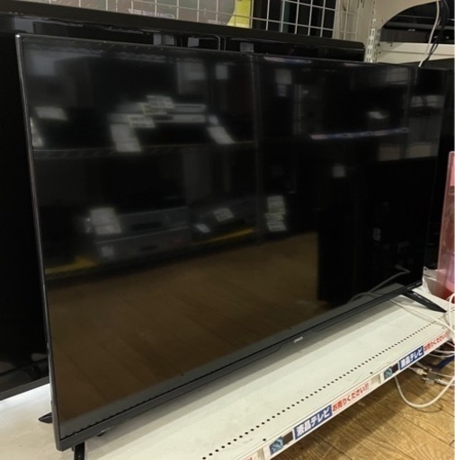 8/10値下げしました！未使用品 2023年製 CHIQ 43型チューナーレステレビ JU43G7E アプリダウンロード可能 NO.2241