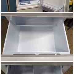 三菱 3ドア冷凍冷蔵庫 300L 2020年製 MR-CX30F-W 氷点下ストッカー 全段ガラスシェルフ ビッグフリーザー