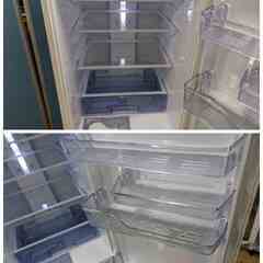 三菱 3ドア冷凍冷蔵庫 300L 2020年製 MR-CX30F-W 氷点下ストッカー 全段ガラスシェルフ ビッグフリーザー