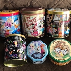 ディズニーお菓子缶　小物入れ　空き缶