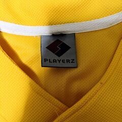 PLAYERS 69 トップス XL ブランド Obasin BASEBALL JERSEY [YELLOW