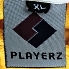 PLAYERS 69 トップス XL ブランド Obasin BASEBALL JERSEY [YELLOW