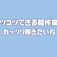 社宅完備・日払い対応『物流工程』軽作業スタッフ〈西松浦郡有…