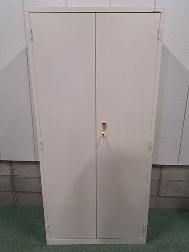 SKK 5段 キャビネット 書庫 事務用品 スチール製 ホワイト 美品 幅88cm×奥行38cm×高さ186cm