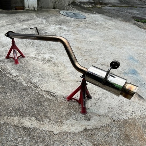 Bluefin スズキ ジムニー JA12v/JA22 砲弾型マフラー Bluefin スズキ