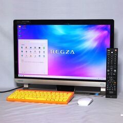 テレビ視聴可 東芝 一体型パソコン REGZA-PC i5/SS...