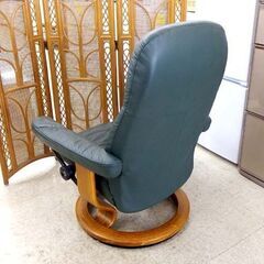 EKORNES ストレスレスチェア 本革 北欧ノルウェー製 グリーン系 パーソナルチェア エコーネス 札幌市 屯田店