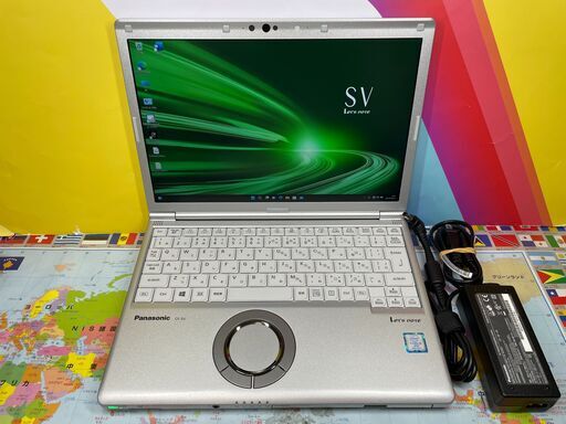 JC03416　パナソニック レッツノート CF-SV8 DVDマルチ 第8.5世代 軽量 良品　Win11