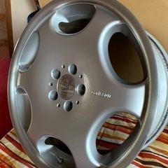 4本ホイール単品】カールソン19インチ【ガリ傷無し】