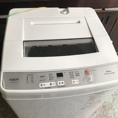 AQUA 2023年 洗濯機 6kg