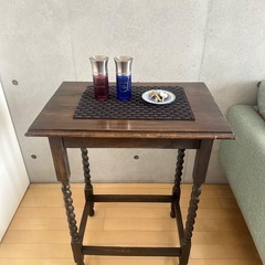 アンティーク　テーブル　マホガニー