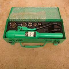 亀倉精機  リード  油圧パンチ  手動式 工具