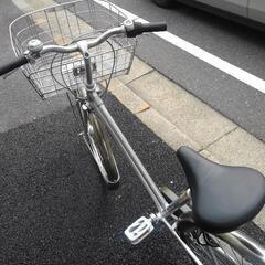 中古自転車３０２３　マルイシ　CASBP273H  ２７インチ　３段ギヤ　LEDオートライト　ベルトドライブ　キッキーと音がならない後輪ローラーブレーキ錆びにくい部品：ハンドル・リム・ドロヨケ・前かご・クランク・前ブレーキ