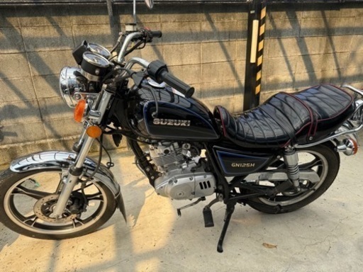 「売約済み」SUZUKI GN125Hセル1！実働！