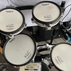 中古美品Roland TD-12電子ドラム Roland TD-12電子ドラムセット。