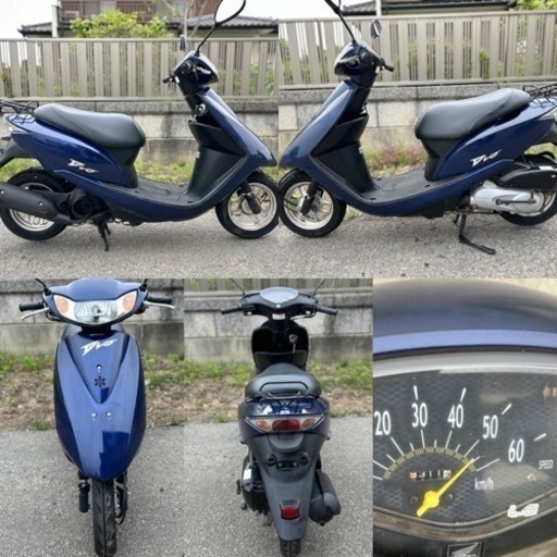 ☆ディオ低燃費4スト.AF62型②☆バッテリー・タイヤ・シート・プラグなどなど新品交換で快調^_^50cc原付スクーター☆ AF62ディオ低燃費4ストモデル☆バッテリー・タイヤ・シート・プラグ