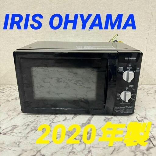 17313  IRIS OHYAMA ターンテーブル電子レンジ 2020年製 60Hz ◆大阪市内・東大阪市他 5,000円以上ご購入で無料配達いたします！◆ ※京都・高槻・枚方方面◆神戸・西宮・尼崎方面◆生駒方面、大阪南部方面　それぞれ条件付き無料配送あり！
