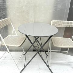 IKEA　SUNDSOテーブル　TORARO 椅子2客セット