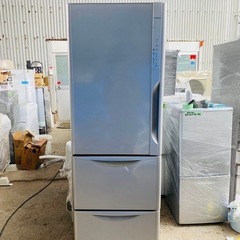 【‼️✨大容量✨‼️】日立 🌟ノンフロン冷蔵庫🌟R-K370EV 