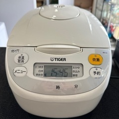【1】TIGER 2021年製 5.5合炊 炊飯器 JBH-G1...