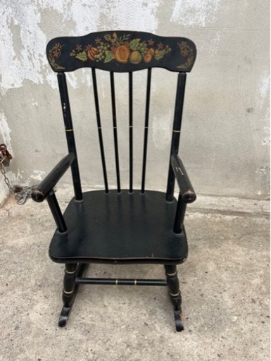 USヴィンテージオークヒル Oak Hill オークヒル キッズ用 ロッキングチェア椅子腰掛けディスプレイアメリカン家具アメリカン雑貨プロフ必読