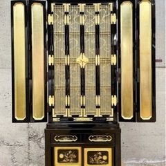 仏壇 西 二重扉 セパレートタイプ コンパクト金彩仏壇  