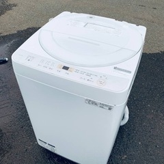 ♦️SHARP 全自動電気洗濯機【2019年製】ES-GE6C-W