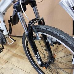 [受渡し完了しました] 26インチ デュアルサスペンション アルミ 折り畳みマウンテンバイク