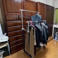 家具 収納家具  衣装タンス2つ