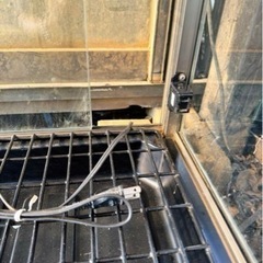 全面ガラス アルミ 温室 (2) NewカトレアⅡ JH-1650 屋根下カーポートにて