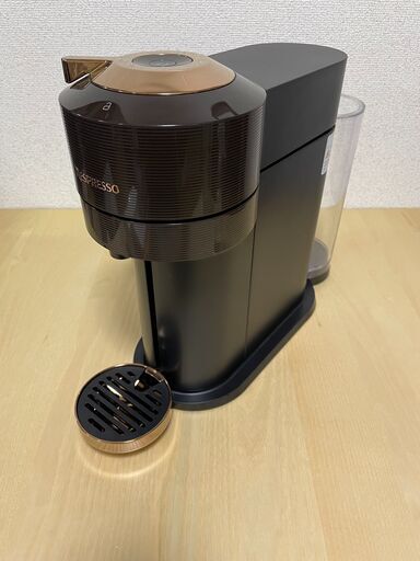 ネスプレッソ カプセル式コーヒーメーカー ヴァーチュオ ネクスト プレミアム リッチブラウン
