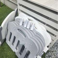 受け渡し予定者様決定】カラズ ベビーサークル 140×200 プレイマット