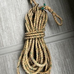 5月1日まで　ロープ