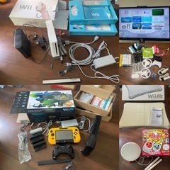 「WiiU」、「Wii HDD付き」コントローラーetc.  