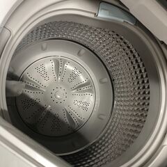 洗濯機 7.0kg ハイアール JW-E70CF 2021年製 W(幅)56×D(奥行き)57.5×H(高さ)94.6cm ※クリーニング済み