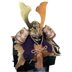 【特製】久月❤️兜　五月人形　御飾兜セット　飾り（新品未使用）こどもの日　端午の節句　カブト　台付き